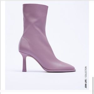 Zara Shoes Lilac boots